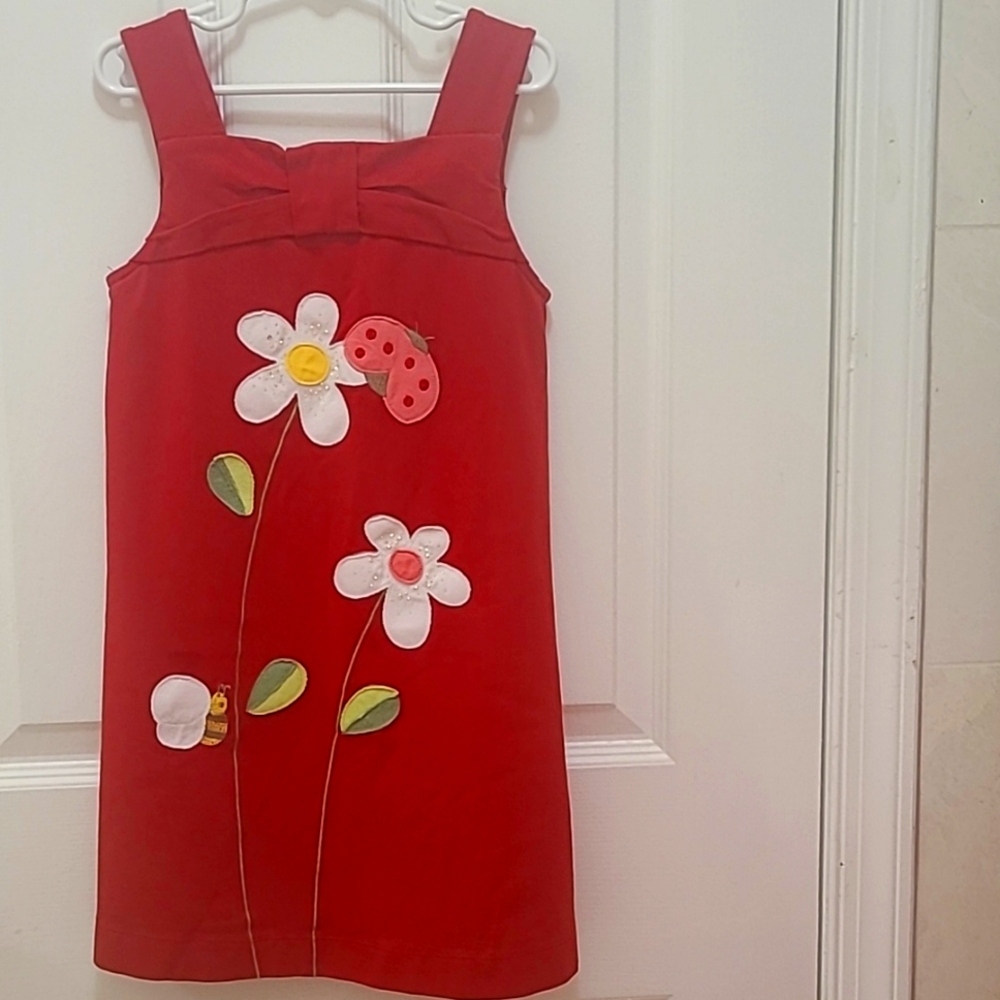 Mayoral Happy Flower Design Dress for a Girl with a Beautiful Embroidery…